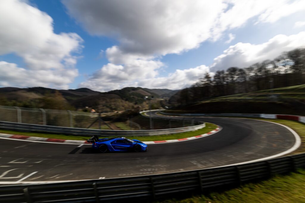 Una Ford GT al Nurburgring