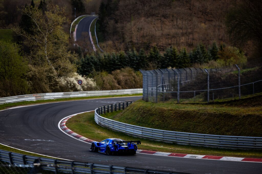 Una Ford GT al Nurburgring