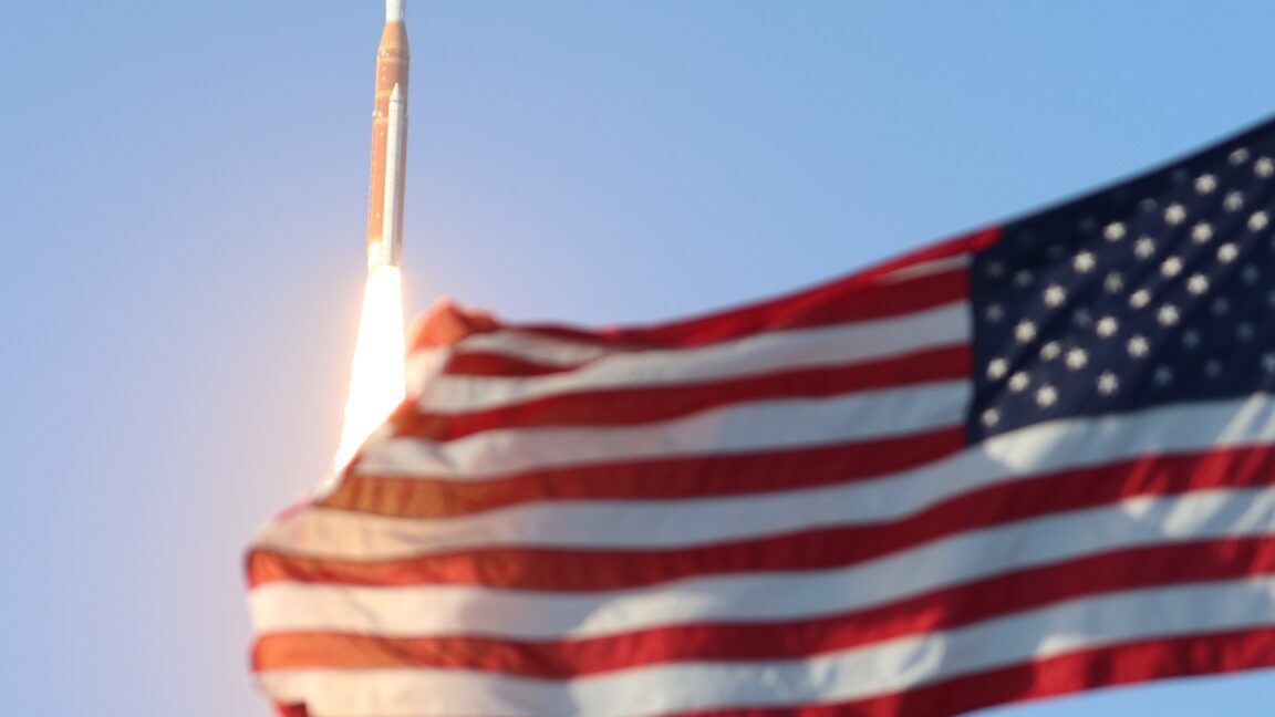 Four astronauts depart for the Moon with a fiery send-off from Cape Canaveral