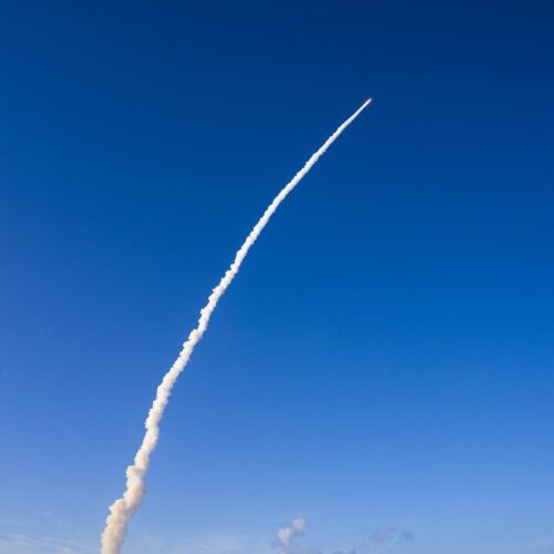 Four astronauts are now inexorably bound for the Moon