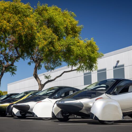 Vaporware or not? Aptera assembles its first five validation models.