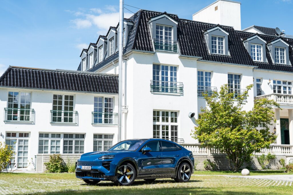 A Porsche Cayenne Coupe