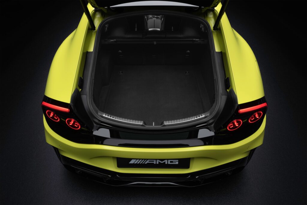 Mercedes-AMG GT 4-Door Coupe cargo area