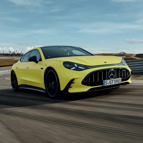 Leaving the V8 in the past: The all-electric Mercedes-AMG GT 4-Door