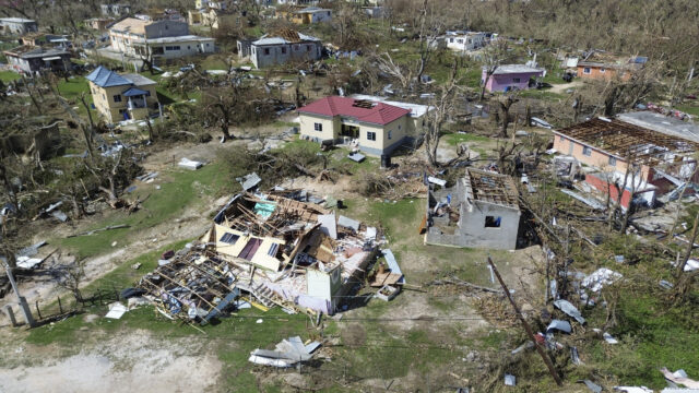 damaged homes in jamaica after hurricane melissa 2025