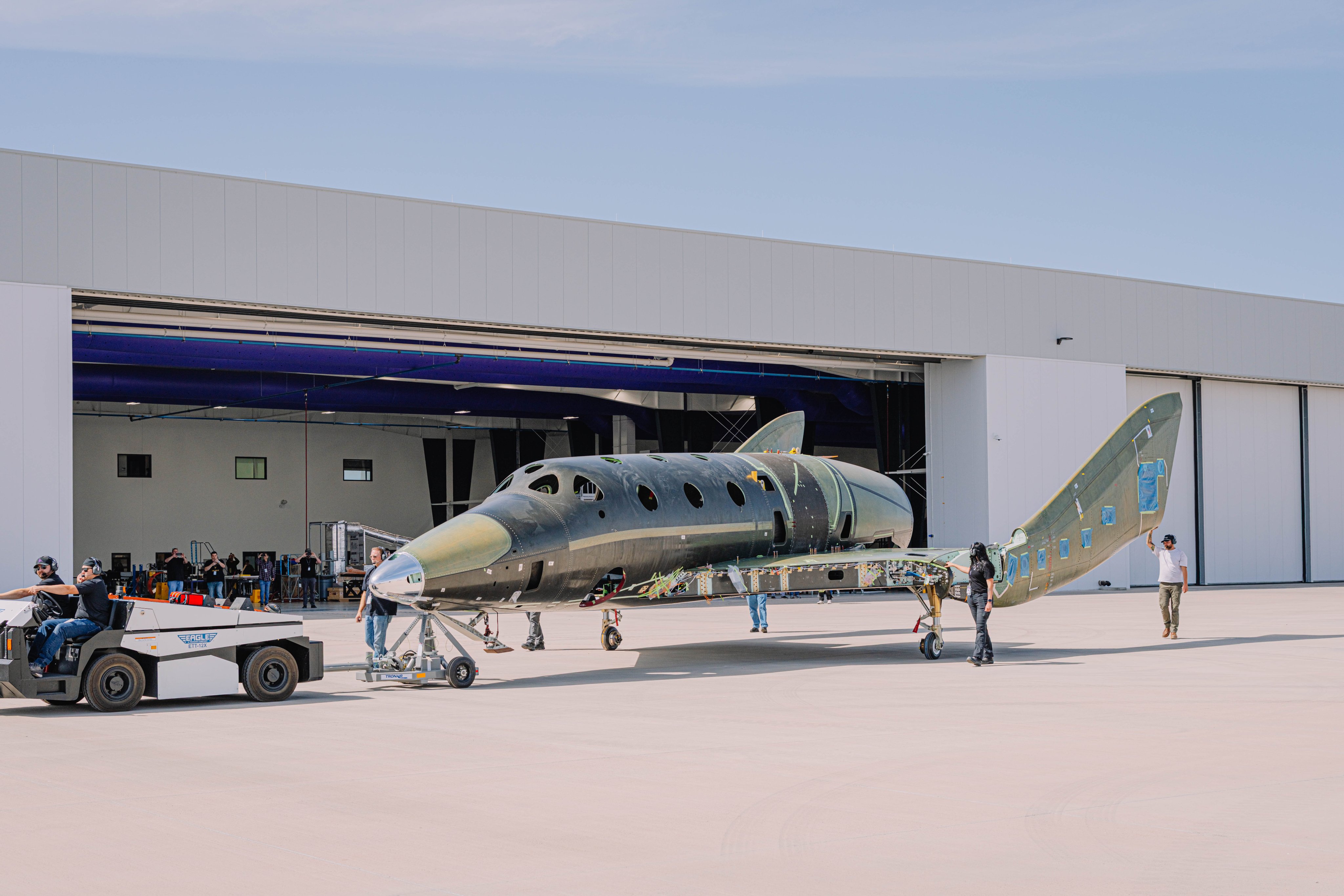 Virgin Galactic reveals new ship, but it’s running out of time and cash