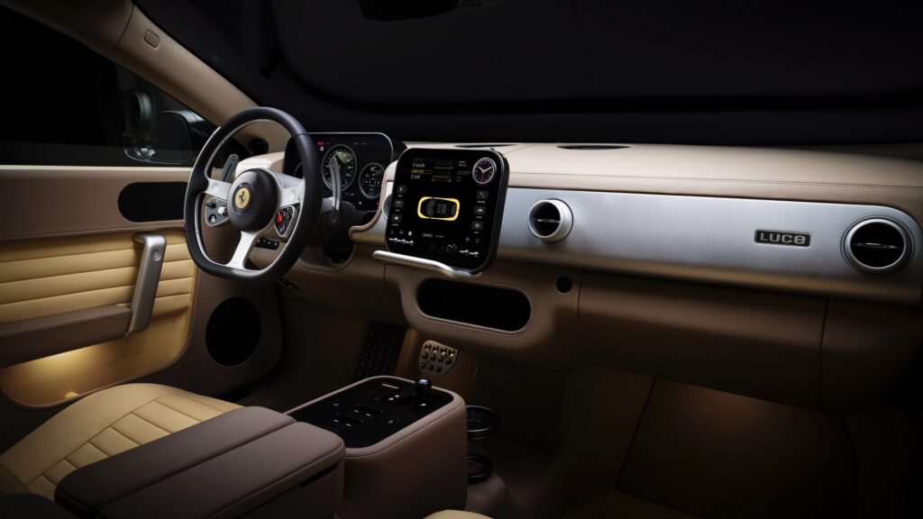Ferrari Luce interior