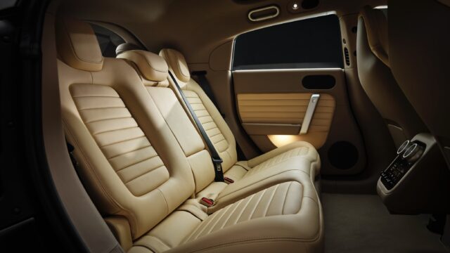 Ferrari Luce back seat