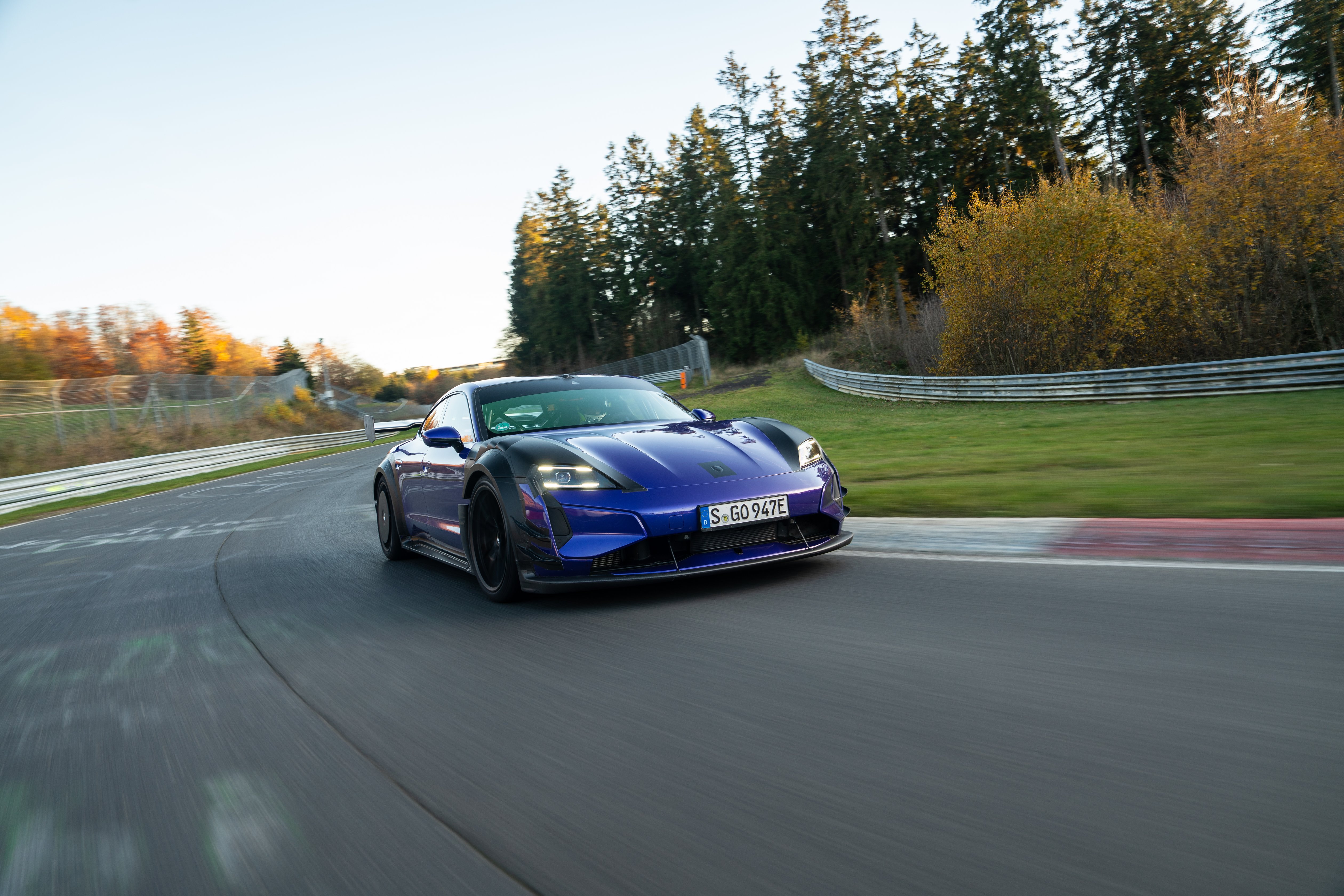 Is your Porsche Taycan too slow at the Nürburgring? You need this Manthey Kit.