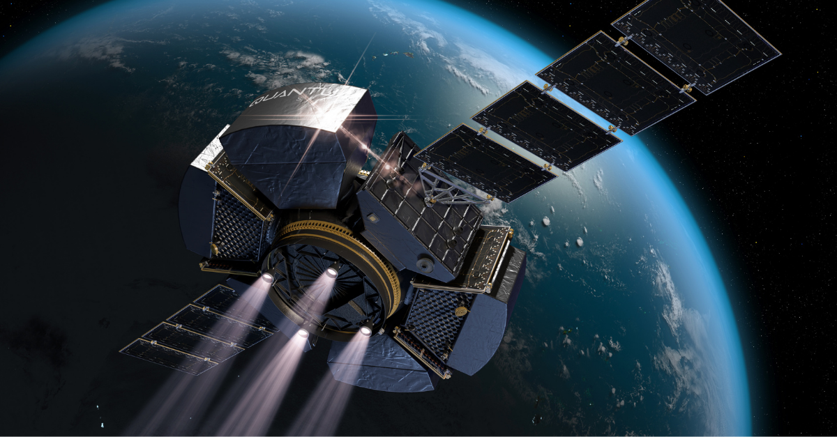 Quantum Space Ranger spacecraft rendering