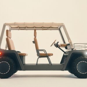 Apple and Audi alumni have made a luxe EV based on the moon buggy