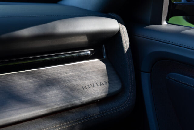 Rivian R2 dash