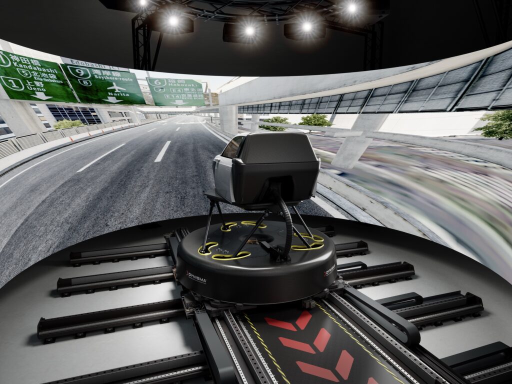 A driver in the loop simulator