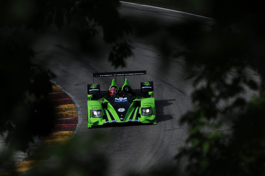 ELKHART LAKE, WI - AUGUST 21: Simon Pagenaud of France drives the #1 Patron Highcroft Racing HPD during practice for the American Le Mans Series Powered by eStar at Road America on August 21, 2010 in Elkhart Lake, Wisconsin. (Photo by Rick Dole/Getty Images)