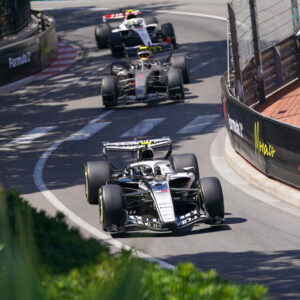 Valtteri Bottas of Finland drives the (77) Cadillac Formula 1 Team Ferrari during the Formula 1 Louis Vuitton Grand Prix de Monaco 2026 in Monte Carlo, Monaco, on June 7, 2026. (Photo by Alessio Morgese/NurPhoto via Getty Images)