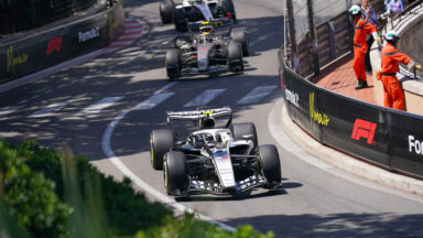 Valtteri Bottas of Finland drives the (77) Cadillac Formula 1 Team Ferrari during the Formula 1 Louis Vuitton Grand Prix de Monaco 2026 in Monte Carlo, Monaco, on June 7, 2026. (Photo by Alessio Morgese/NurPhoto via Getty Images)