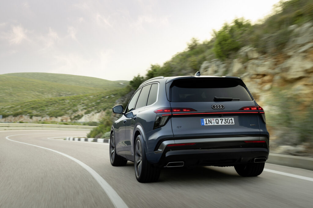 Audi Q7 from the back