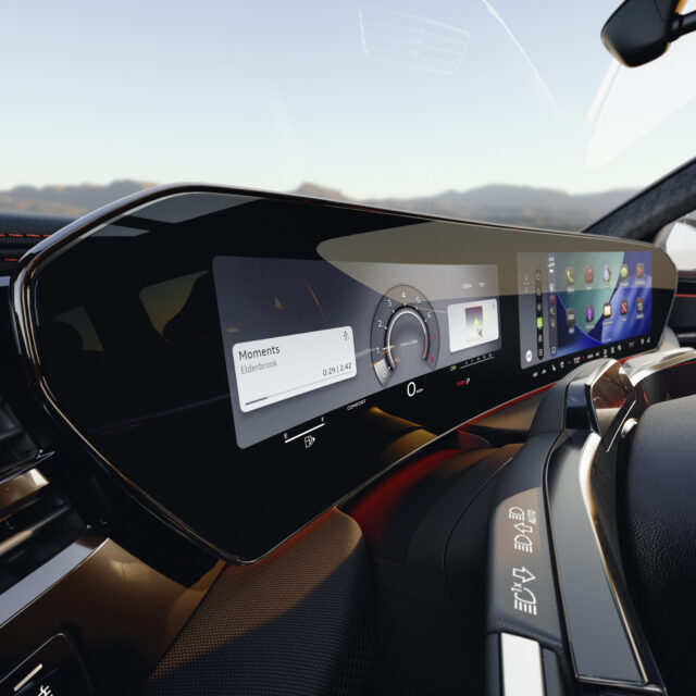 Audi Q7 screen