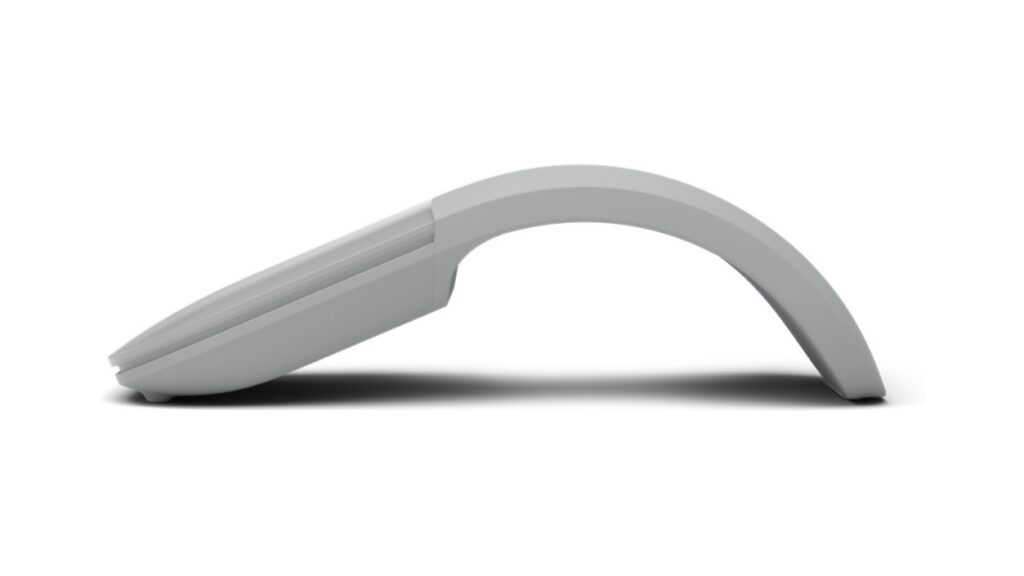 Side view of the Surface Arc mouse