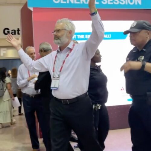 Scientists ejected from diabetes conference for distributing journal reprints