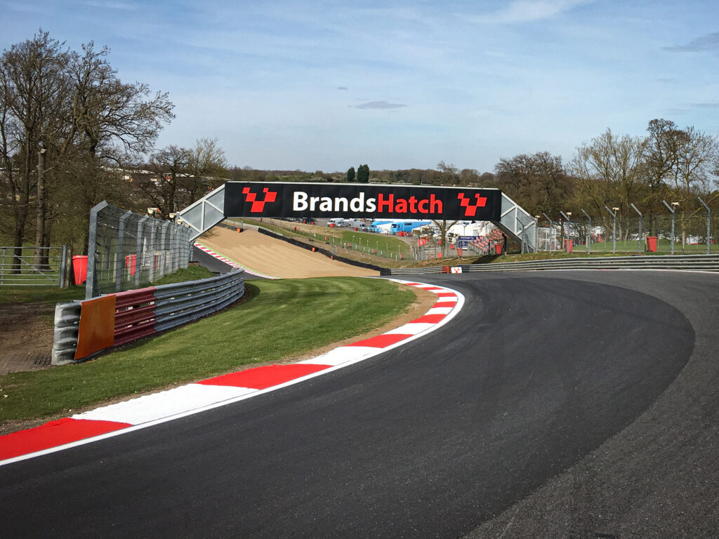 A corner at Brands Hatch