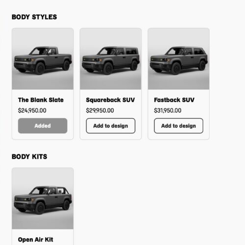 Slate Auto's truck builder goes live for its $25k electric pickup