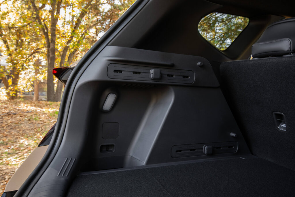 Kia Seltos cargo area