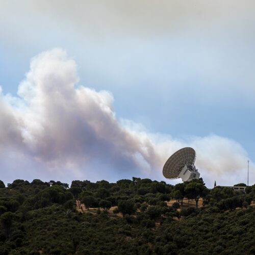 Wildfire forces evacuation of NASA's Deep Space Network complex in Spain