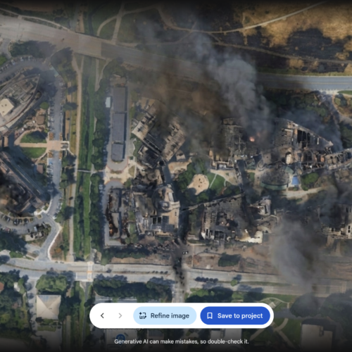 Google Earth releases, swiftly retracts AI feature to make fake satellite images