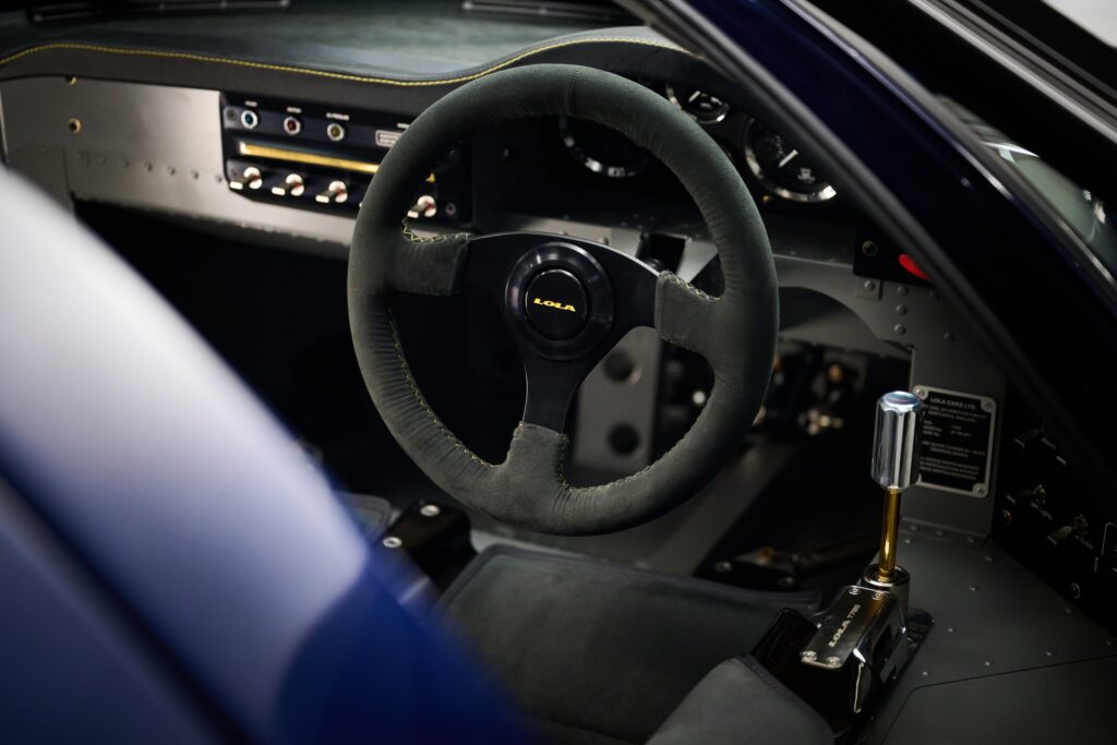 Lola T70S interior