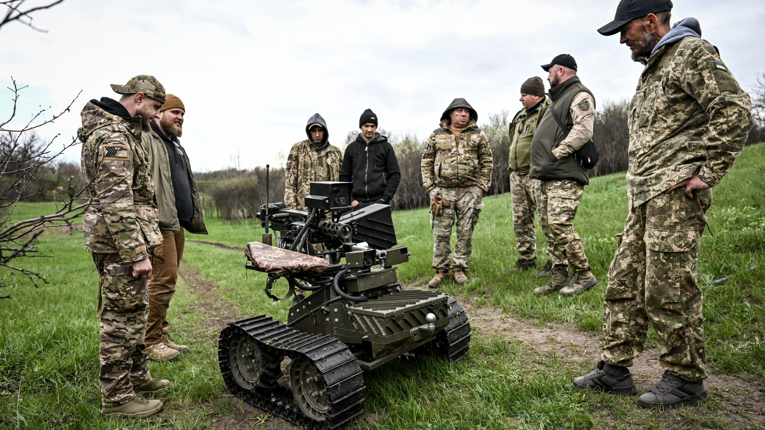Ukraine deploys robots via drones and boats in combat