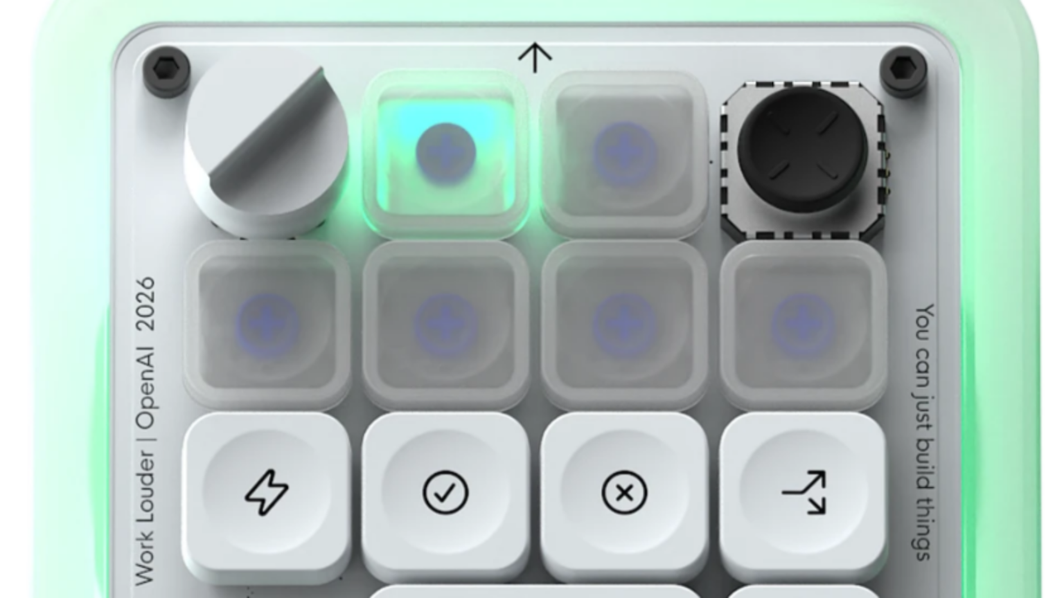 OpenAI's first branded hardware is... a light-up keyboard? - Ars Technica