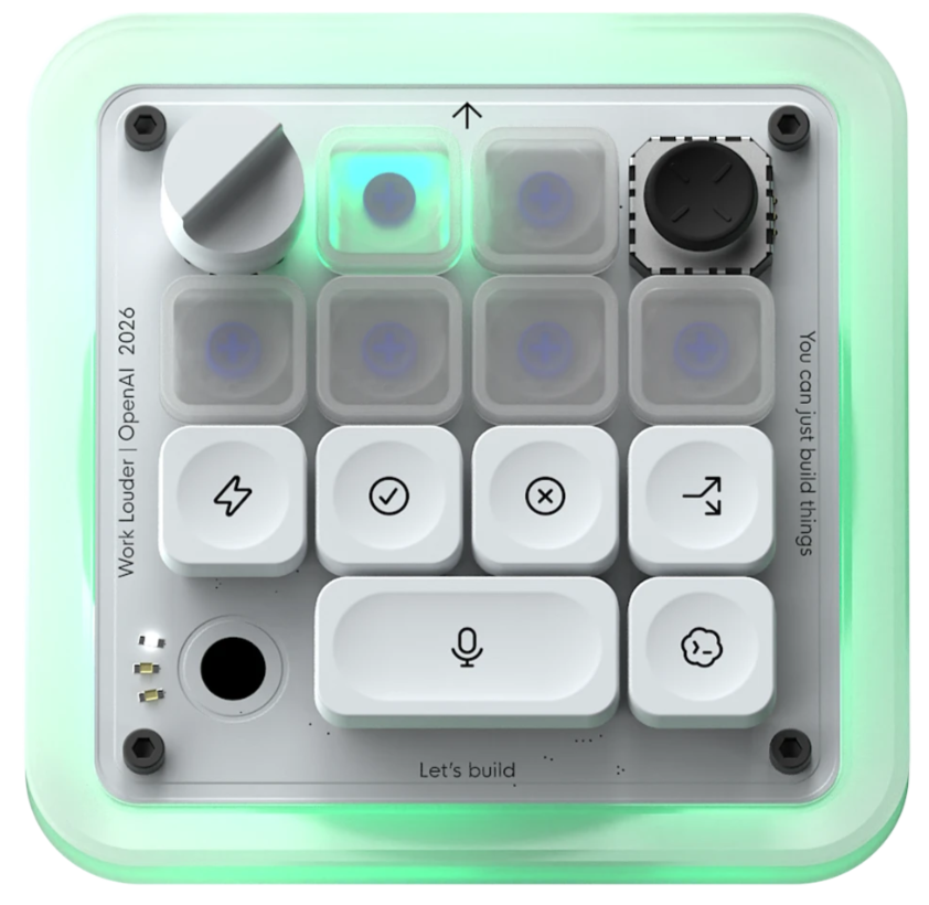 OpenAI's first branded hardware is a light-up keyboard? - Ars