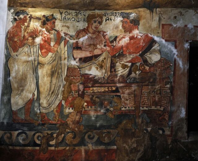 Copy of Etruscan painting