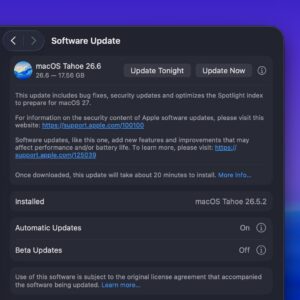 iOS and macOS 26.6 arrive today, paving the way for iOS and macOS 27