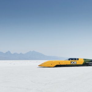 JCB sets a new 406 mph speed record for hydrogen-powered cars