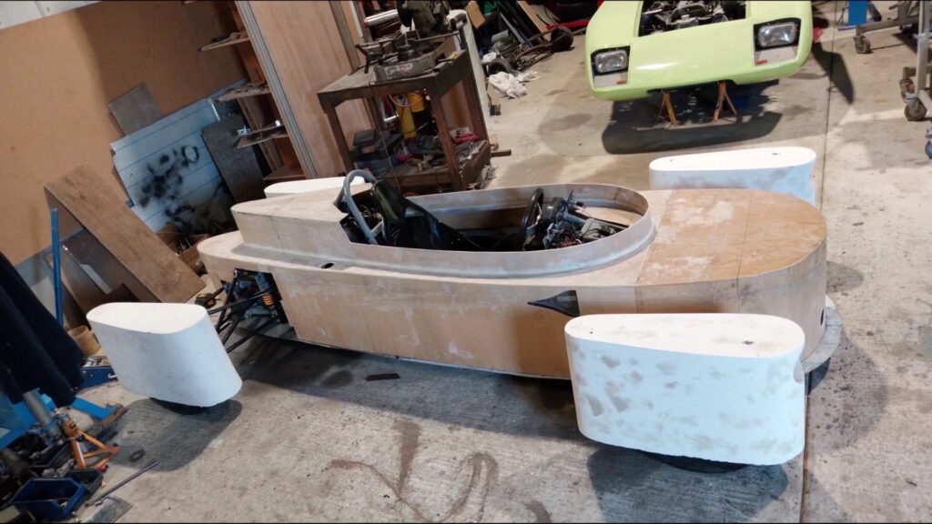A gasolini AR1 under construction.