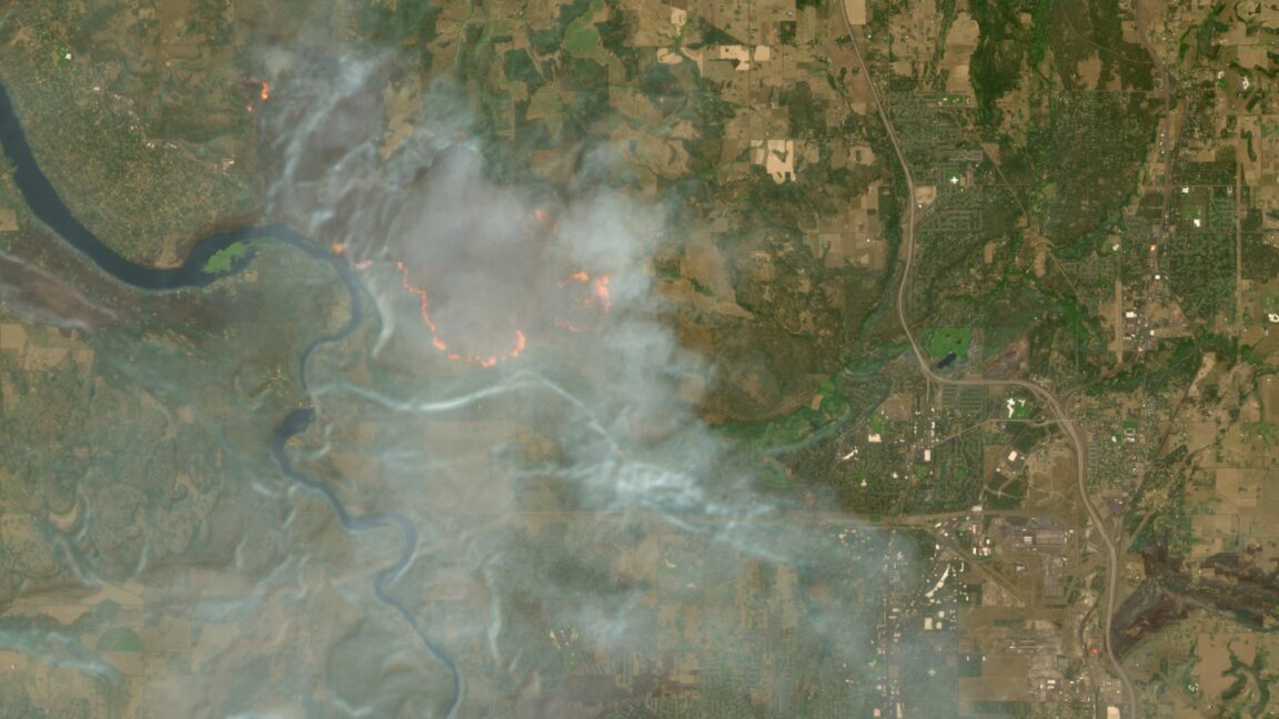 Europe's free satellite service just made it easier to track wildfires
