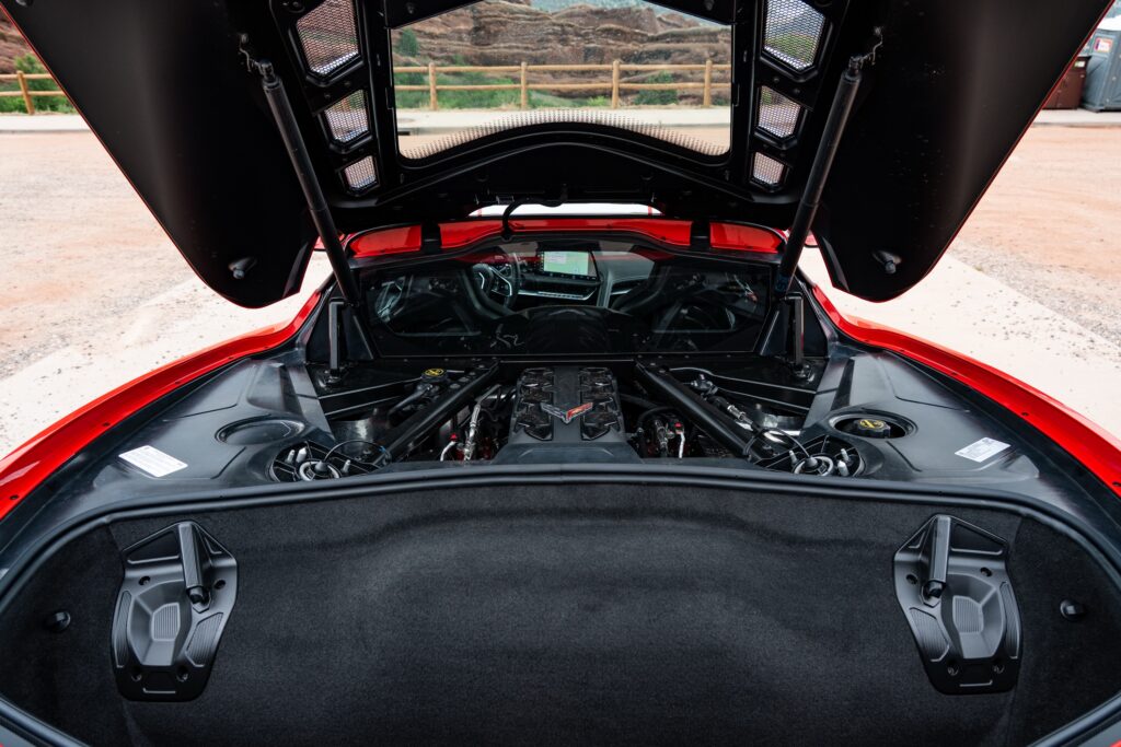 Corvette Grand Sport engine bay