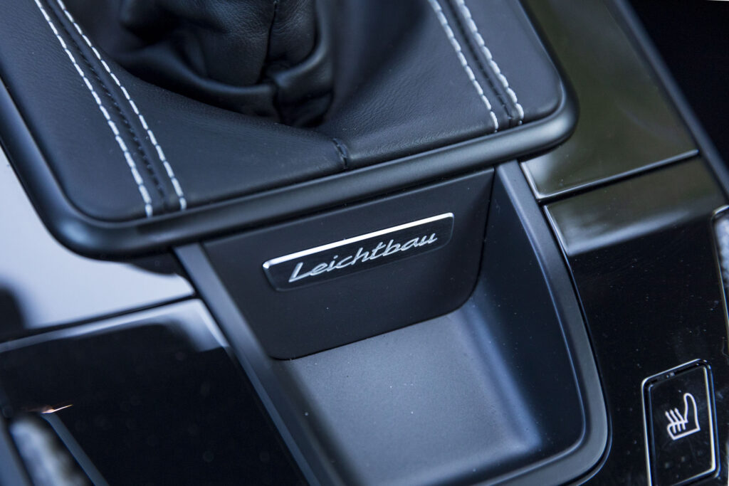Porsche 911 GT3 interior detail