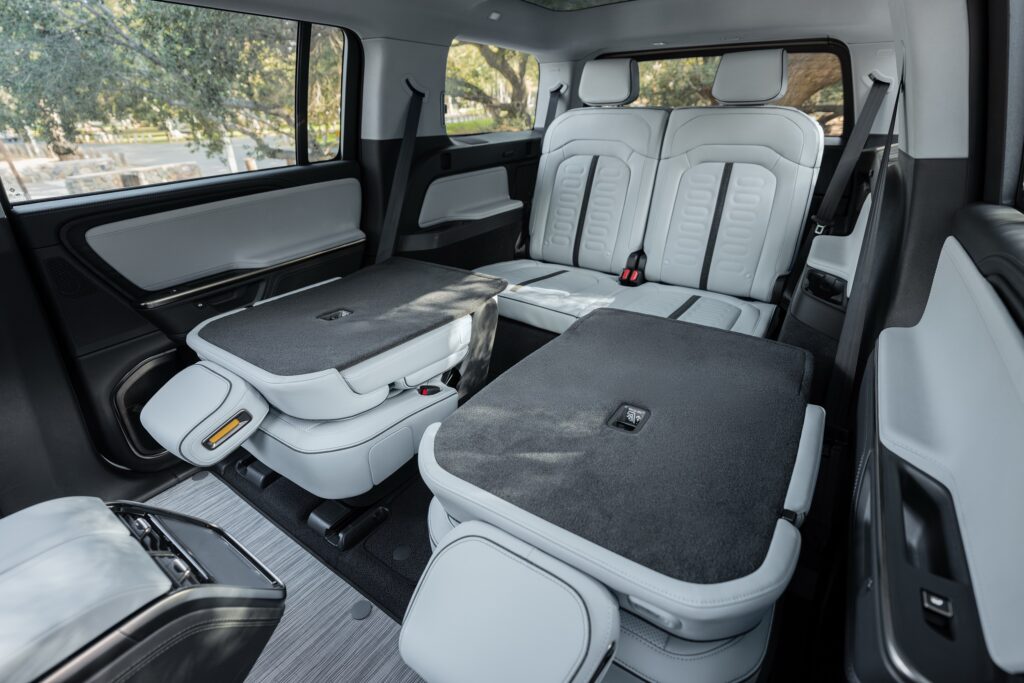 Rivian R1S interior