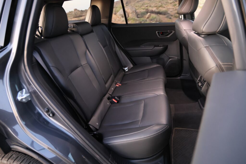 Subaru Outback back seat