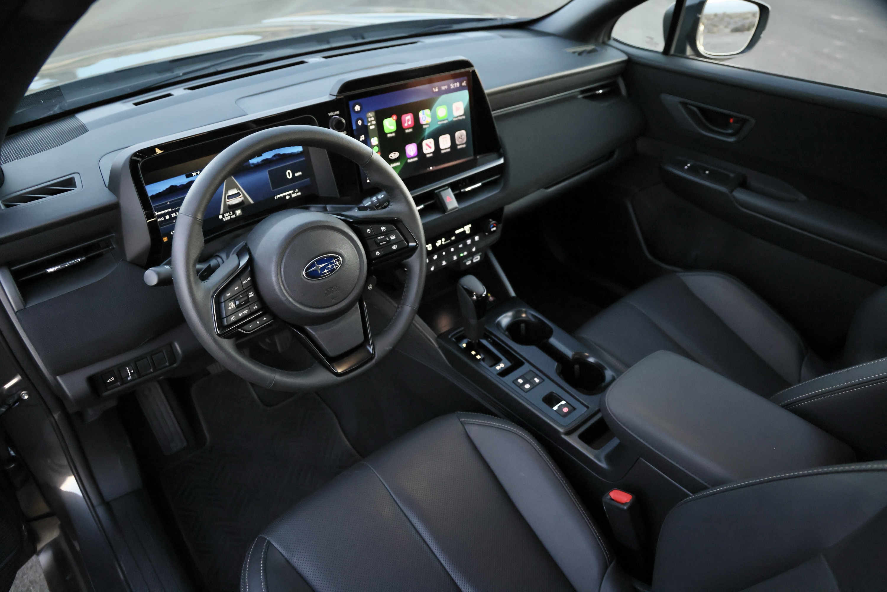 Subaru Outback interior.