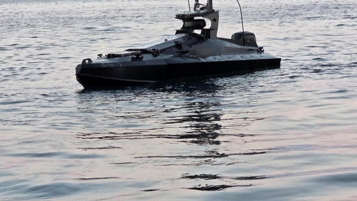 Fighter jets help destroy Russian drone boat near European offshore gas platform