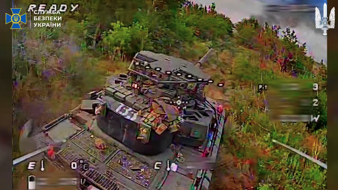 Ukrainian drones overwhelm Russian tanks’ new active protection system—for now