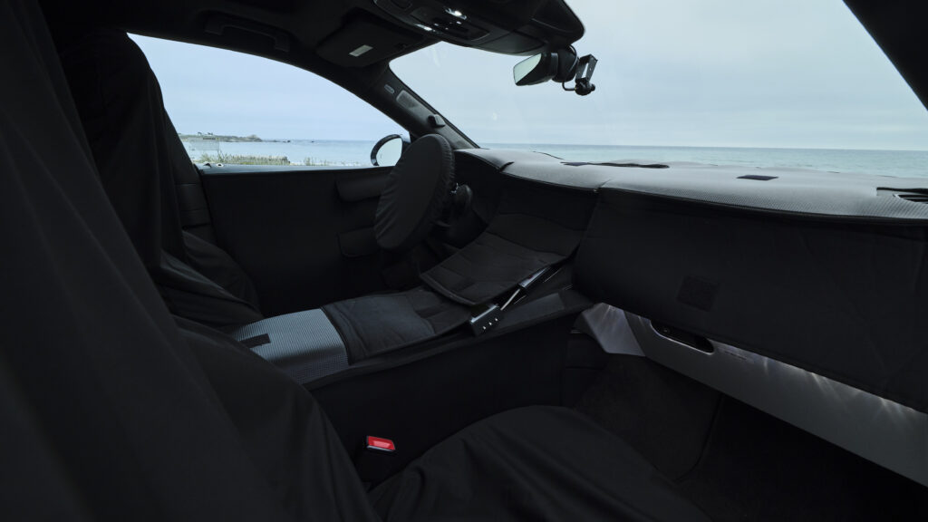 A camouflaged Bentley Torcal interior.