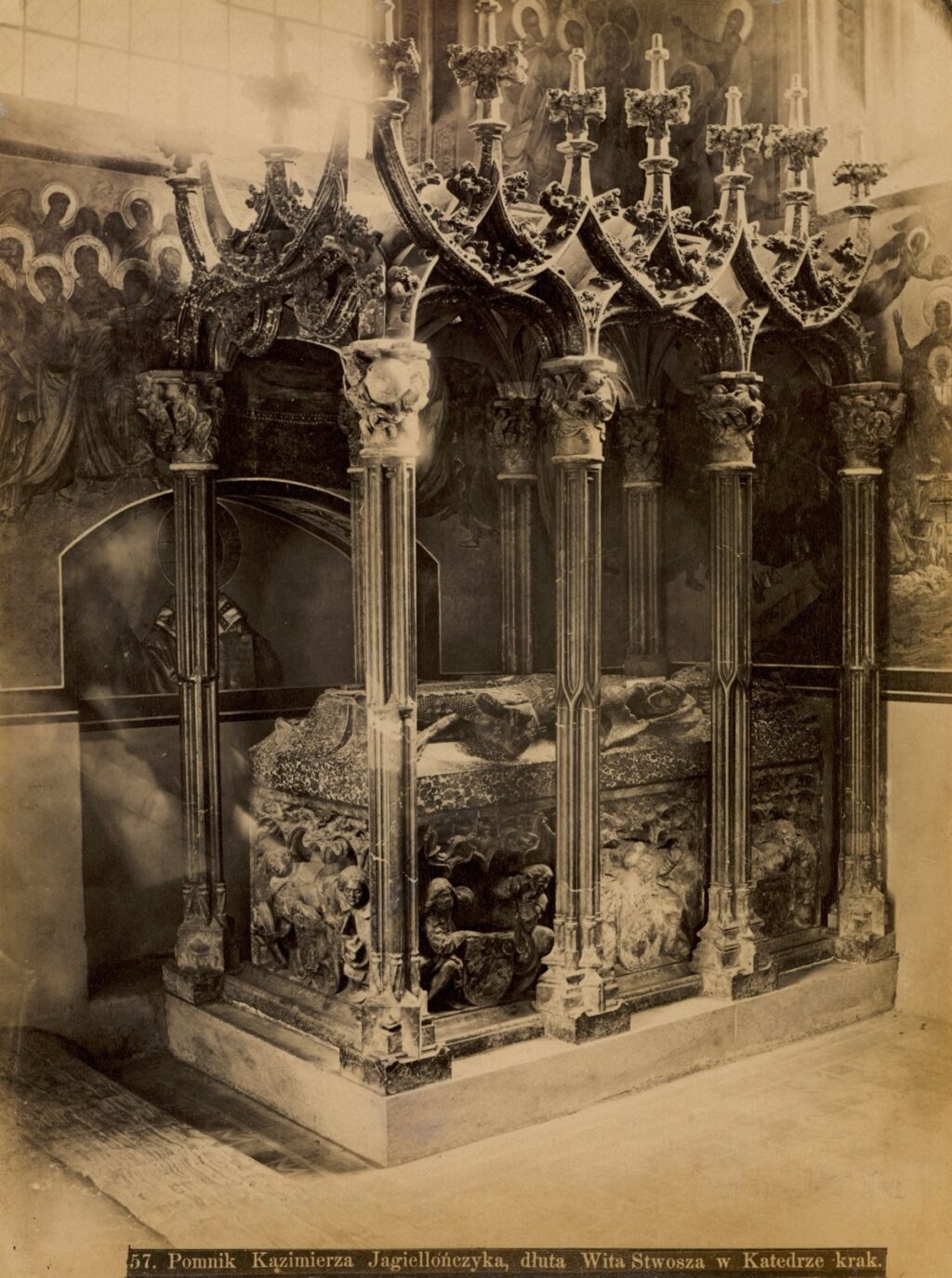 Tomb of Casimir IV in the Wawel Cathedral