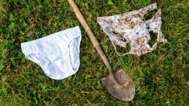 Why did 1,000 world citizens bury their underpants?