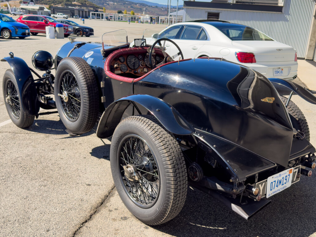 A 1926 Bentley Super Sports with bodywork by Jarvis of Wimbledon, as seen from the rear 3/4