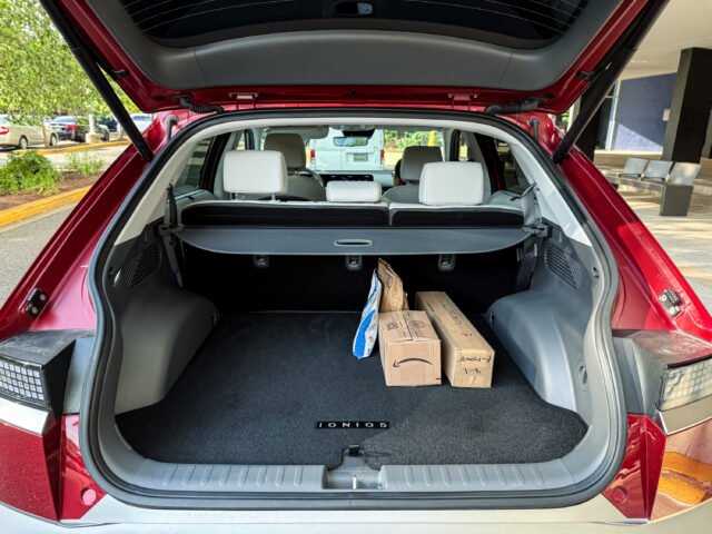 Hyundai Ioniq 5 cargo area